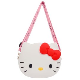 GREEN BRAIN Bolsa Kitty Cartera Kitty nia Bolsa para nias accesorios Crossbody Lapicera kawaii (Carita)                                               