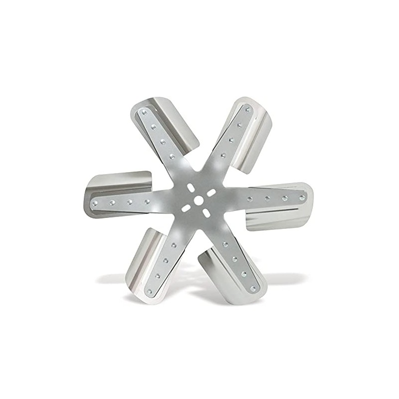 Flex-a-lite (2218) 18" 6-Blade CCW Belt Driven Flex Fan, Silver