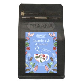 PRAANA TEA Black Loose Tea with Jasmine Buds and Almond, 100 g, 508-100