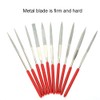 10pcs Wood RASP with Premium Grade Steel Hand File, Round