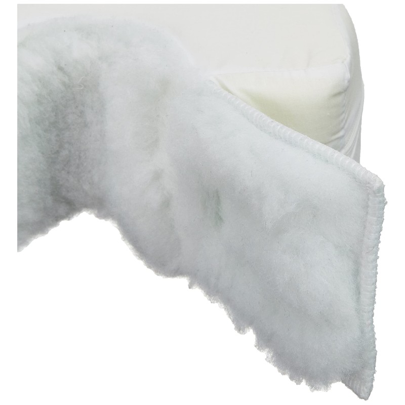 Anti-Druck-Absatzschoner mit gebogener Form, Weiß