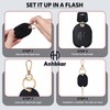 ANHBKAR Leather Keys Sleeve for Broken Car Key Loop Replacement
