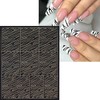 6 Sheets Irregular Nail Art Stickers Decals 3D Airbrush Nail