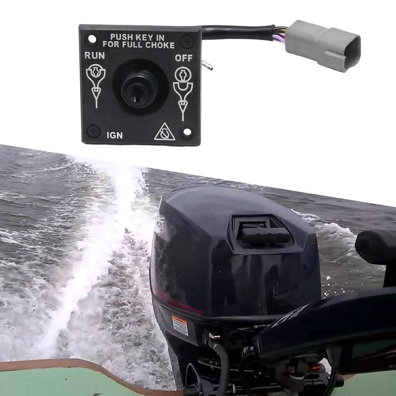 176408 Boat Kill Switch Outboard Ignition Switch Replacement for Johnson