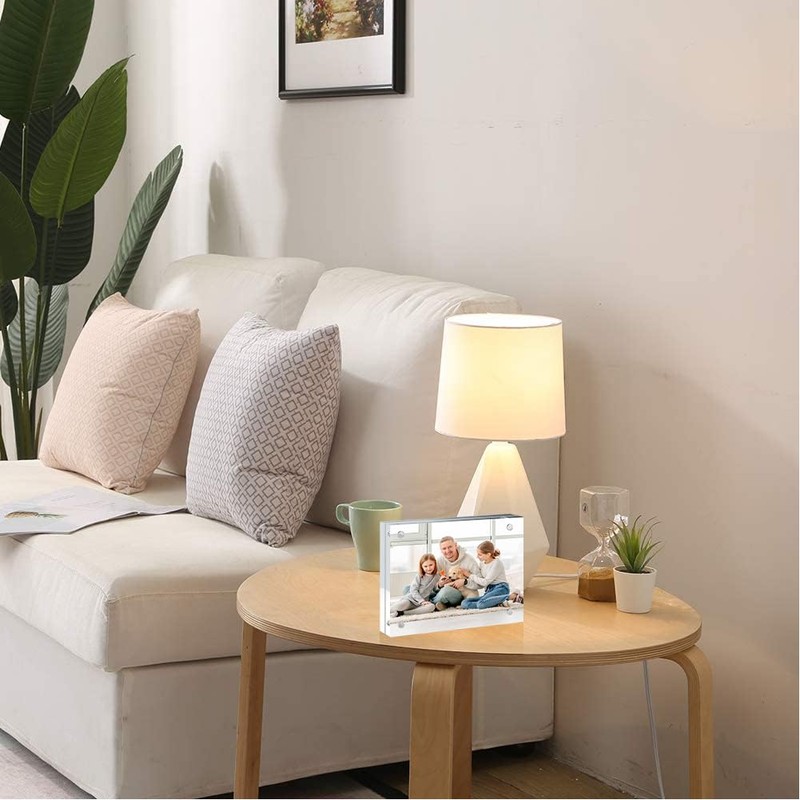 Adboros 5x7 Acrylic Picture Frame 10 Pack, Clear Picture Frames