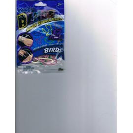 Googly Bands Shaped Rubber Bands - Birds