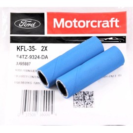 Motorcraft 94-97 Ford 7.3 Diesel Powerstroke Fuel Filter Lift Pump Hose Line OEM KFL-35 x2