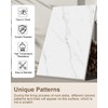 T-shaped Coat Rack Freestanding, Modern Clothes Rack with Rock Slab