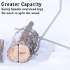40" Fire Tongs Firewood Grabbers and Fire Poker Set, Stainless