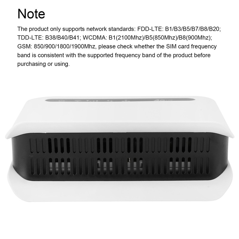 4G LTE FDD/TDD SIM Card Router Convenient Fast Durable Dual