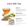 NESTLADY Corn Silk Tea bags Suitable for both hot and