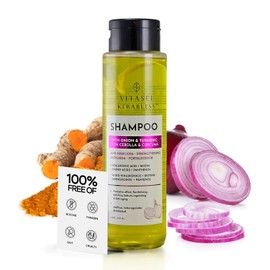 VITASEI Shampoo Kerabless With Onion And Tumeric - Hair Revitalizing and Protection