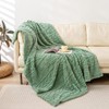 YUSOKI Sherpa Throw Blanket-3D Stylish Design Super Soft Fuzzy Cozy