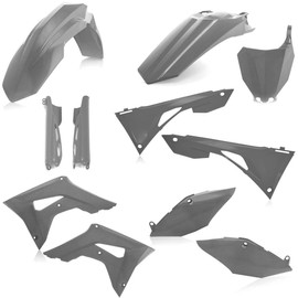 CRF250R/450R GRAY ACERBIS PLASTIC KIT-FULL - HON CRF 250R 2019; HON CRF 450R