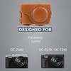 MegaGear MG1260 Ever Ready Leather Camera Case compatible with Panasonic