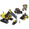 HEXBUG VEX ROBOTICS CONSTRUCTION VEHICLE 3 PACK, YELLOW *DISTRESSED PKG