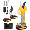 Electric Pruning Shears, Lopper 1.5-2In(50mm),2 * 2000mAh 21V Battery, Professional