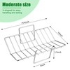 E-far Turkey Roasting Rack, Stainless Steel Rib Rack for Roasting,