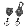 MNGARISTA Heavy Duty Retractable Keychain, Belt Clip Ver. & Carabiner