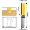 HOHXEN Flush Trim Router Bit 1/2" Shank 3/4'' Width,Top Bearing