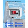 600V Solar DC PV Combiner Box 1 String IP65 Waterproof