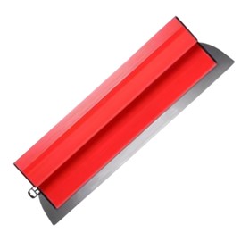 Drywall Skimming Blade, Semi Flexible Speed Skim Wall Plastering Tools, Stainless Steel Skimming Blade with Z Shaped Handle, Plastering Tools for Smoothing and Finishing Concrete Coatings(Color:Red)
