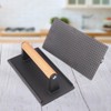 3 Packs 8.26 x 4.3 Inch Cast Iron Grill Press