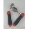 Adaptive Utensils, Weighted Special Supplies Spoon Fork Set, Weak Hand