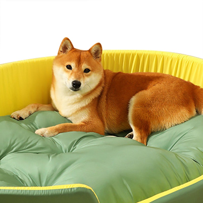 Pet Nest Bed Large Space Soft Comfortable Warm Pet Sleeping