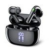 JGUG Wireless Earbuds, Bluetooth, LED Numeric Display, ENC Noise Canceling,