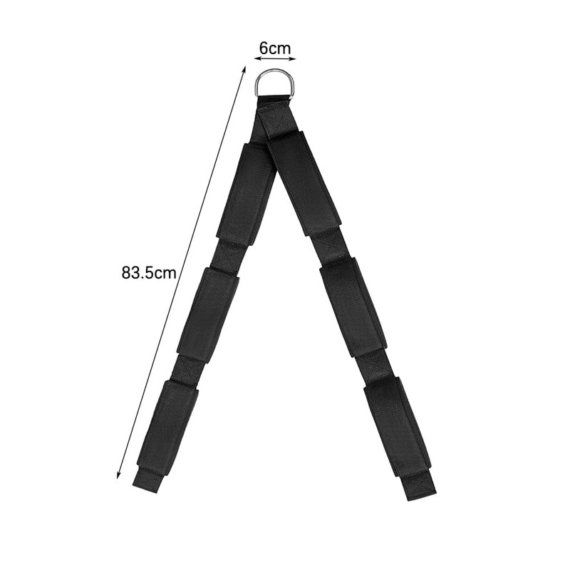 Sarini Triceps Rope Cable Attachment, 3 Handle Lengths in 1