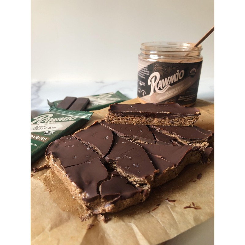 Rawmio Premium Dark Chocolate Bar - Organic, Raw, Gluten-Free, 70%