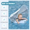 Mambobaby Baby Pool Float with Removable Sun Canopy - Non