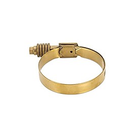 Mishimoto MMCLAMP–CTWG–105GD Constant Tension Worm Gear Clamp, 3.27"–4.13" (83mm–105mm), Gold