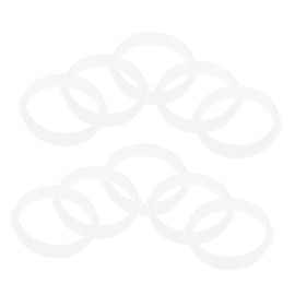 GANAZONO 10PCS DIY Hamster Tunnel Rings Connectors Versatile Tube Accessories for Pet Cage Safe Weight Capacity Pathways for Active Pets