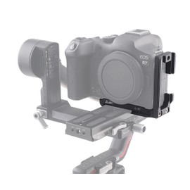 Hersmay Vertical Stand Arca Swiss Quick Release Plate EOS R7 L-Bracket Plate L Angle for Canon EOS R7 Camera Compatible with DJI Ronin RS2 RS3 Pro RSC 2