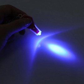 POCKETMAN LED Keychain Flashlight UV Light Small Flashlight Mini Keychain Light Pocket Light Outdoor Hiking Bag Lock Keychain Light 20 Pack