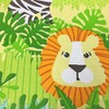 Just Contempo Kids Jungle Animals Duvet Cover Set, Single, Polyester-Cotton