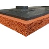 Orange Sponge Float 280x140x18 mm Rubber Coarse Sponge Plastering Rendering