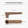 Pidynx 4 Pcs Silicone Door Handle Covers – Door Knob