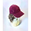 David & Young Women's Maroon Stone washed Distressed Baseball Cap