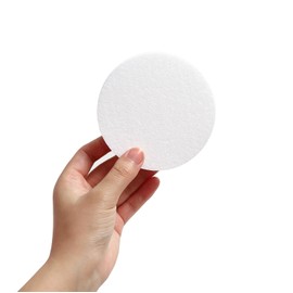 4 Inch 6 Pack Foam Circles for Crafts, Polystyrene Foam Discs for DIY Projects (4×4×1in), Modeling, Christmas Decoration