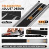 Auto Dynasty 6FT Adjustable Wheelchair Ramp, Portable Telescoping Folding Aluminum