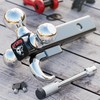 Ayleid Trailer Hitch Tri-Ball Mount with Hook & Pin Balls