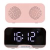 D‑88 Multifunctional Bluetooth Clock Speaker Portable Dual Alarm Clock Function