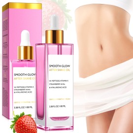 Vceeoy After Shave Oil for Women, 100ml/3.38 fl oz Strawberry Vanilla After Shave Oil for Smooth Skin