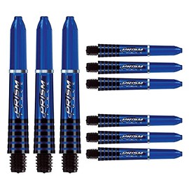 WINMAU Prism Force Dart Shafts - 3 Sets Per Pack (9 Shafts Total)