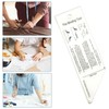 Acrylic Quilt Binding Tool Template Handy Measurement Ruler Binding Ruler