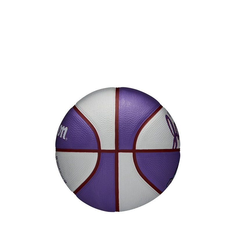 Wilson Team Retro Utah Jazz Outdoor Rubber Mini Basketball Size: