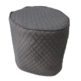 Simple Home Inspirations Quilted Cover Compatible with Keurig Coffee Brewing System (Little K, Dark Grey)